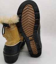 Load image into Gallery viewer, WOMENS SIZE 9.5 US - SOREL, Tan / Black Suede Waterproof Winter Boots EUC B60