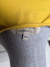 Load image into Gallery viewer, WOMENS SIZE MEDIUM - RW &amp; CO, Rouched Tank Top, Yellow EUC B63