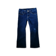 Load image into Gallery viewer, GIRL SIZE 2/3 YEARS - H&amp;M, Darkwash, Boot-cut Jeans EUC B47