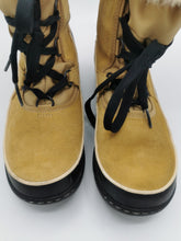 Load image into Gallery viewer, WOMENS SIZE 9.5 US - SOREL, Tan / Black Suede Waterproof Winter Boots EUC B60
