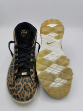 Load image into Gallery viewer, WOMENS SIZE 8 US - NIKE High Top Blazer Inspired Golf Shoes Leopard Print EUC B60