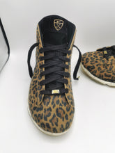 Load image into Gallery viewer, WOMENS SIZE 8 US - NIKE High Top Blazer Inspired Golf Shoes Leopard Print EUC B60