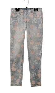 GIRL SIZE LARGE (12 YEARS) - DEX, Soft Floral Jeans NWOT B46