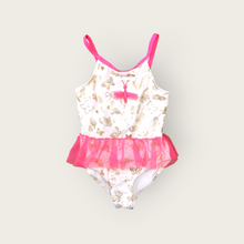 Load image into Gallery viewer, GIRL SIZE 4/5 YEARS - PENNY M, One-piece, Butterfly Print Swimsuit EUC B47