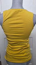 Load image into Gallery viewer, WOMENS SIZE MEDIUM - RW &amp; CO, Rouched Tank Top, Yellow EUC B63