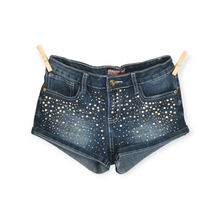 Load image into Gallery viewer, GIRL SIZE 14 YEARS - YMI, Studed Jean Shorts EUC B8