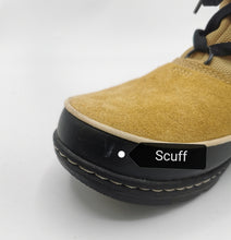 Load image into Gallery viewer, WOMENS SIZE 9.5 US - SOREL, Tan / Black Suede Waterproof Winter Boots EUC B60