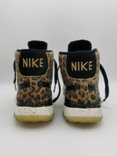 Load image into Gallery viewer, WOMENS SIZE 8 US - NIKE High Top Blazer Inspired Golf Shoes Leopard Print EUC B60