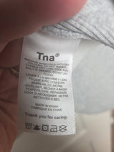 Load image into Gallery viewer, WOMENS SIZE SMALL - TNA ARITZIA Cozy Boyfriend Cropped Crew Sweatshirt, Grey EUC B63