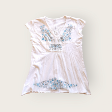 Load image into Gallery viewer, GIRL SIZE MEDIUM (10/12 YEARS) - POINT ZERO, Floral Bohemian Top, Cotton VGUC B47