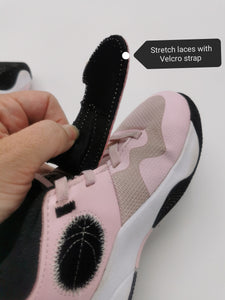 GIRLS TODDLER SIZE 11C - NIKE, Basketball Running Shoes EUC B60