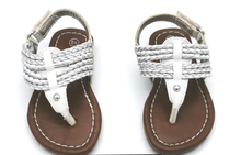 Load image into Gallery viewer, GIRL SIZE 5.5 TODDLER SMARTFIT SANDALS EUC - Faith and Love Thrift