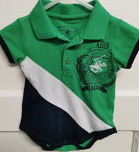 Load image into Gallery viewer, BABY BOY 3-6 MONTHS POLO ONESIE EUC - Faith and Love Thrift