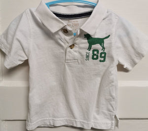 BABY BOY 9-12 MONTHS CHILDREN'S PLACE POLO EUC - Faith and Love Thrift