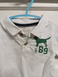 BABY BOY 9-12 MONTHS CHILDREN'S PLACE POLO EUC - Faith and Love Thrift
