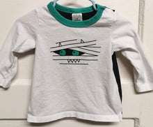 Load image into Gallery viewer, BABY BOY 3-6 MONTHS GRAPHIC TOP EUC - Faith and Love Thrift