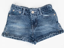 Load image into Gallery viewer, GIRL SIZE 4 FRIENDS DENIM SHORTS VGUC - Faith and Love Thrift