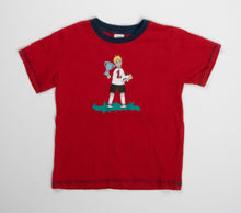 Load image into Gallery viewer, BOY SIZE 3-4 YEARS MARK SPENCER GRAPHIC TEE SOCCER EUC - Faith and Love Thrift
