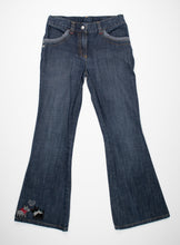 Load image into Gallery viewer, GIRL SIZE 9 GYMBOREE FLARRED JEANS EUC - Faith and Love Thrift