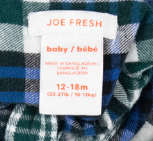 Load image into Gallery viewer, BABY BOY SIZE 12-18 MONTHS JOE FRESH DRESS SHIRT EUC - Faith and Love Thrift