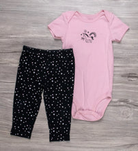Load image into Gallery viewer, BABY GIRL SIZE 9 MONTHS CARTERS MATCHING OUTFIT EUC - Faith and Love Thrift