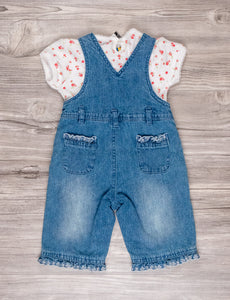 BABY GIRL SIZE 3 MONTHS GEORGE 2-PIECE MATCHING OUTFIT NWT - Faith and Love Thrift