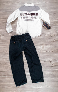 BOY SIZE 6 YEARS MIX N MATCH MEXX OUTFIT VGUC - Faith and Love Thrift