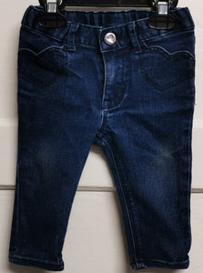 BABY GIRL 6-9 MONTHS H&M JEANS EUC - Faith and Love Thrift