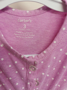BABY GIRL 3 MONTHS CARTER'S ONESIE DRESS EUC - Faith and Love Thrift