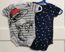 Load image into Gallery viewer, BABY BOY 6-12 MONTHS ONESIES 2 PACK EUC - Faith and Love Thrift