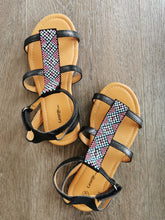 Load image into Gallery viewer, GIRL SIZE 12 YOUTH GEORGE SANDALS EUC - Faith and Love Thrift