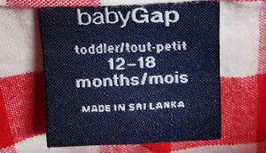 BABY BOY 12-18 MONTHS BABYGAP DRESS SHIRT EUC - Faith and Love Thrift
