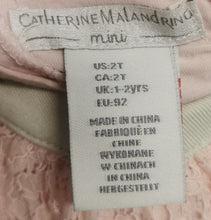 Load image into Gallery viewer, GIRL SIZE 2T CATHERINE MALANDRINO MINI ROMPER EUC - Faith and Love Thrift