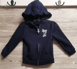 GIRL SIZE 2 YEARS GUESS HOODIE LIKE NEW CONDITION - Faith and Love Thrift