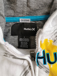 BOY SIZE 7 YEARS HURLEY HOODIE GUC - Faith and Love Thrift