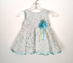 BABY GIRL 6 MONTHS NEWBERRY LACE DRESS EUC - Faith and Love Thrift
