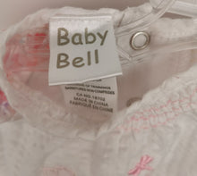Load image into Gallery viewer, BABY GIRL SIZE 6-9 MONTHS BABY BELL 2-PIECE OUTFIT EUC - Faith and Love Thrift