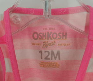 BABY GIRL 12 MONTHS OSHKOSH TANK TOP NWOT - Faith and Love Thrift