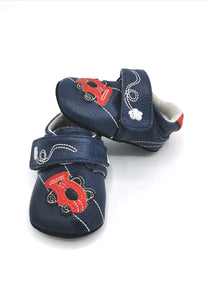BOY 0-6 MONTHS JACK & LILLY LEATHER SHOES EUC - Faith and Love Thrift