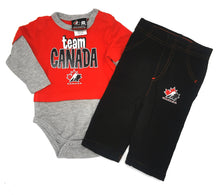 Load image into Gallery viewer, BABY BOY SIZE 6 MONTHS TEAM CANADA MATCHING OUTFIT EUC - Faith and Love Thrift