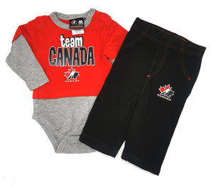 BABY BOY SIZE 6 MONTHS TEAM CANADA MATCHING OUTFIT EUC - Faith and Love Thrift