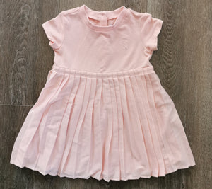 BABY GIRL 6 MONTHS RALPH LAUREN POLO BABY PINK DRESS - LIKE NEW CONDITION - Faith and Love Thrift