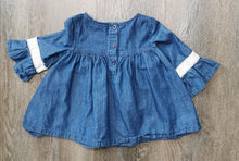Load image into Gallery viewer, BABY GIRL SIZE 18 MONTHS TOMMY HILFIGER DRESS TOP EUC - Faith and Love Thrift