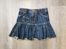 Load image into Gallery viewer, GIRL SIZE 4 RUFFLE DENIM SKIRT EUC - Faith and Love Thrift