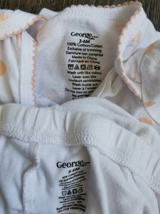 BABY GIRL 3-6 MONTHS MIX N MATCH OUTFIT EUC - Faith and Love Thrift
