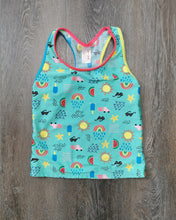 Load image into Gallery viewer, GIRL SIZE LARGE (10-12) CAT &amp; JACK SWIM TANK EUC - Faith and Love Thrift