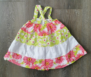 BABY GIRL 6-9 MONTHS PENELOPE MACK FLORAL SUMMER DRESS EUC - Faith and Love Thrift