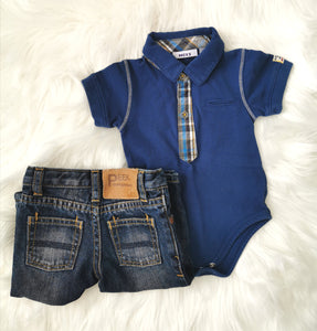 BABY BOY SIZE 3-6 MONTHS MIX N MATCH OUTFIT EUC - Faith and Love Thrift