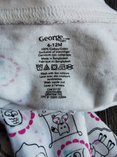 Load image into Gallery viewer, BABY GIRL 6-12 MONTHS GEORGE ZIPPER SLEEPER - LIKE NEW CONDITION - Faith and Love Thrift