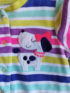 BABY GIRL 12 MONTHS PEKKLE BUTTON SLEEPER VGUC - Faith and Love Thrift